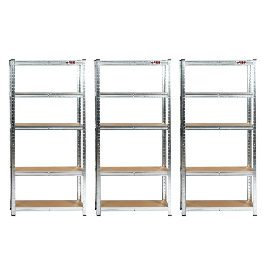 3 Bay Mega Deal | 150x75x30m | 3 x Garage Shelving Units | 3 Colour Options | 1000kg Per Unit| 3000kg Per Set
