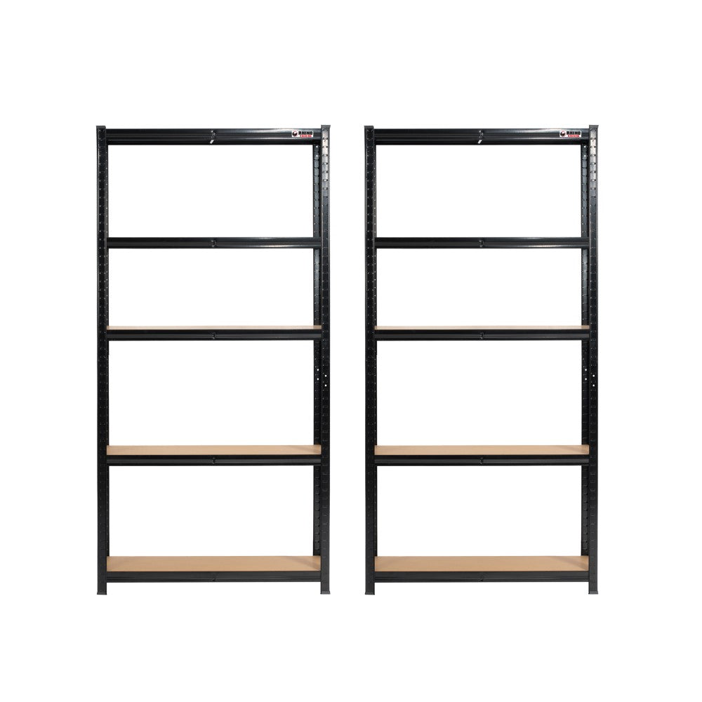 2 Unit Mega Deal | 180x90x30cm | 2 x Heavy Duty Garage Shelving Units | 3 Colour Options | 1000kg Per Unit | 2000kg Per Set