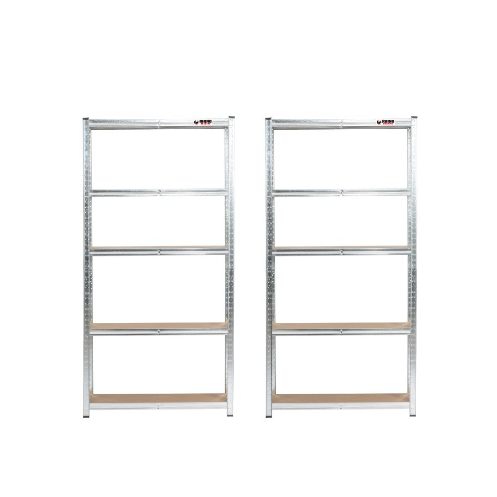 2 Unit Mega Deal | 180x90x30cm | 2 x Heavy Duty Garage Shelving Units | 3 Colour Options | 1000kg Per Unit | 2000kg Per Set