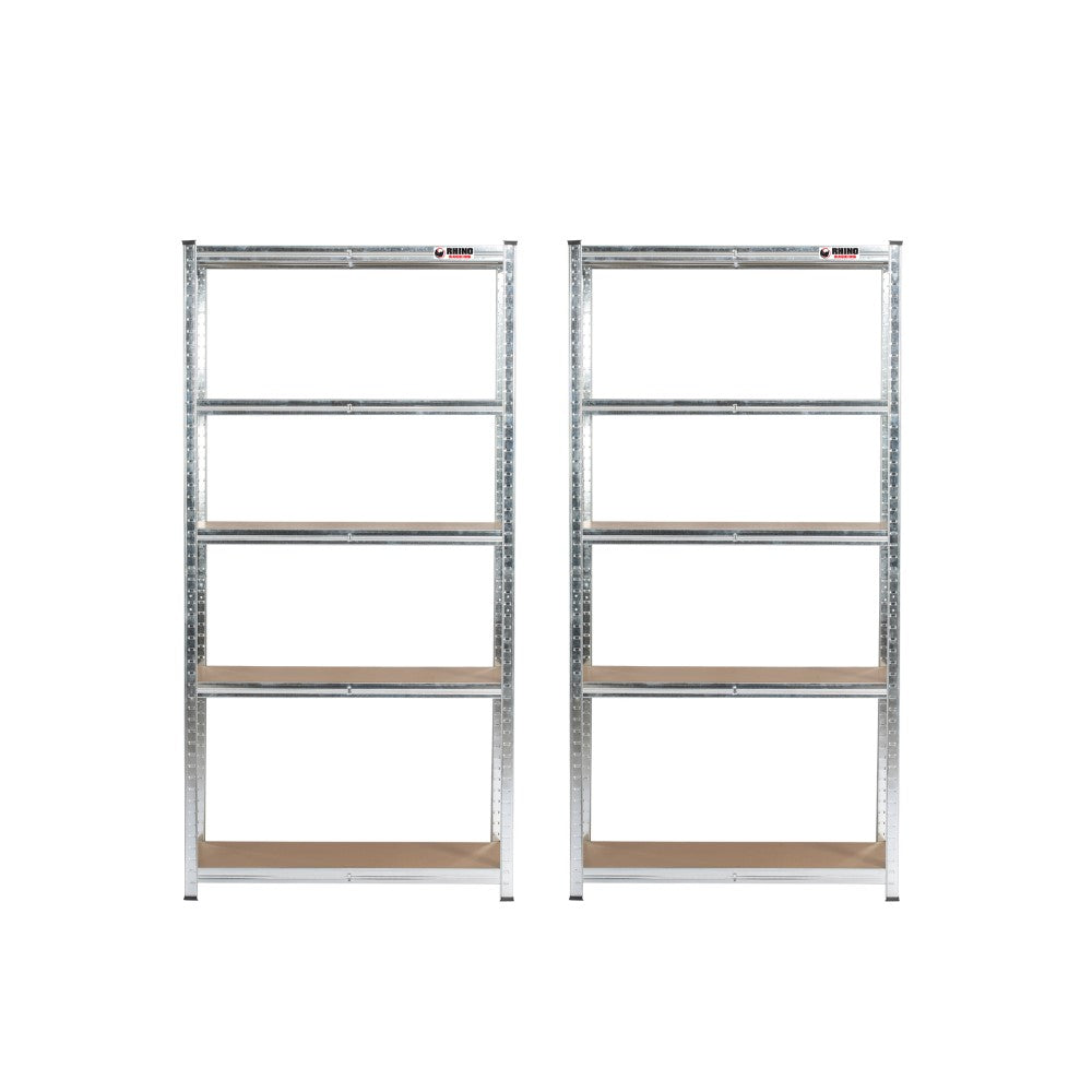 2 Unit Mega Deal | 180x90x40cm | 2 x Heavy Duty Garage Shelving Units | 3 Colour Options | 1000kg Per Unit | 2000kg Per Set
