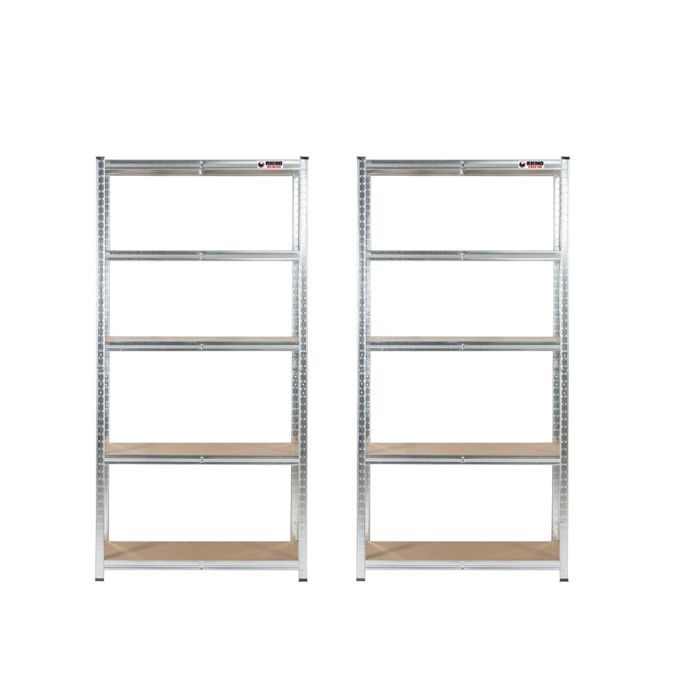 2 Unit Mega Deal | 180x90x45cm | 2 x Heavy Duty Garage Shelving Units | 3 Colour Options| 1000kg Per Unit | 2000kg Per Set
