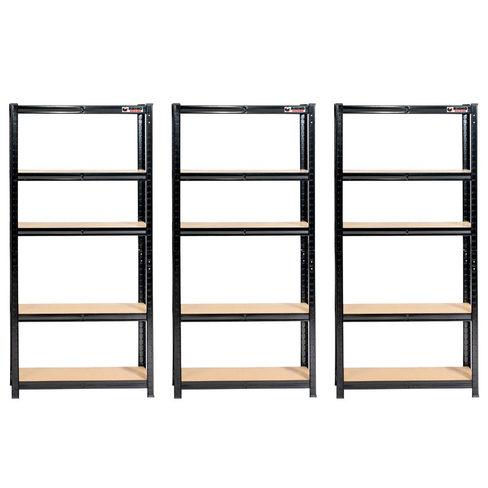 3 Bay Mega Deal | 150x75x30m | 3 x Garage Shelving Units | 3 Colour Options | 1000kg Per Unit| 3000kg Per Set