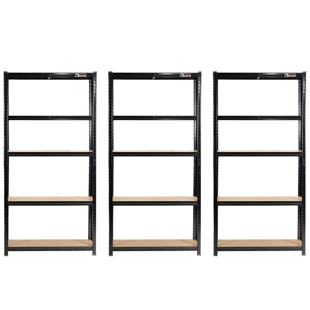 3 Unit Mega Deal | 180x90x40m | 3 x Garage Shelving Units | 3 Colour Options | 1000kg Per Unit | 3000kg Per Set