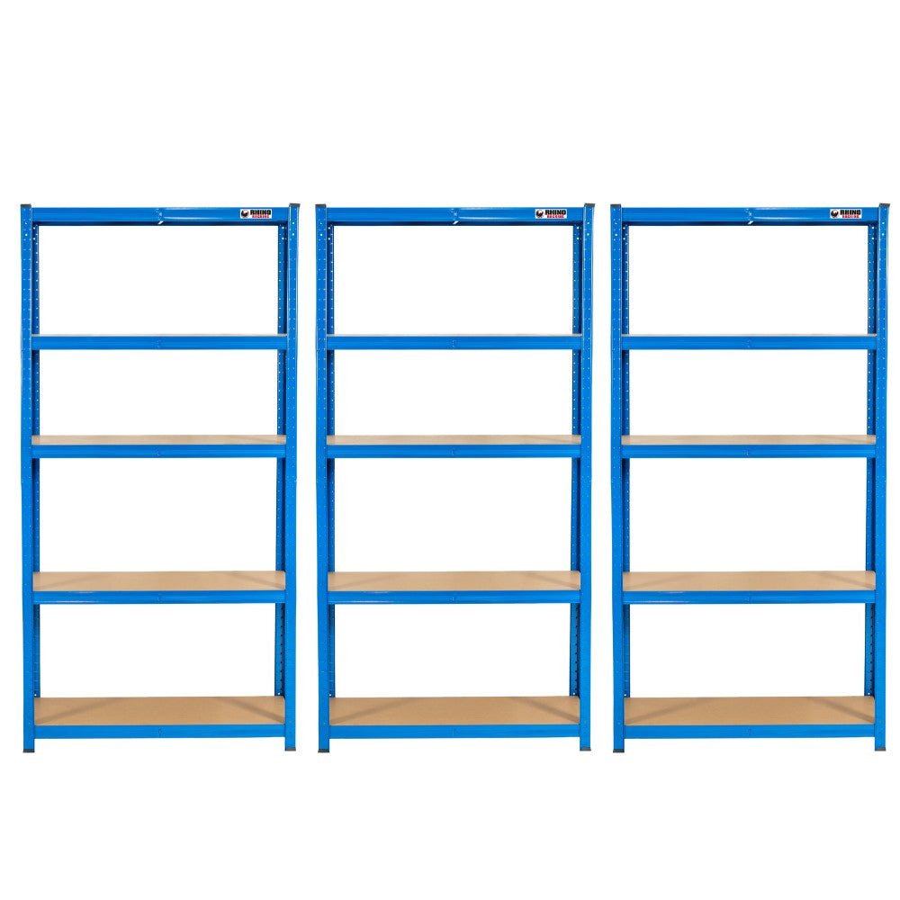 3 Bay Mega Deal | 180x90x45m | 3 x Garage Shelving Units | 3 Colour Options| 1000kg Per Unit | 3000kg Per Set