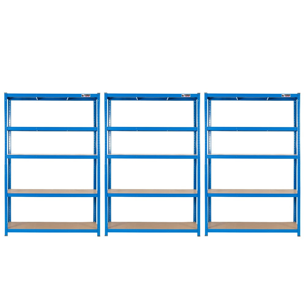 3 Unit Mega Deal | 180x120x60m | 3 x Garage Shelving Units | 3 Colour Options | 1000kg Per Unit | 3000kg Per Set
