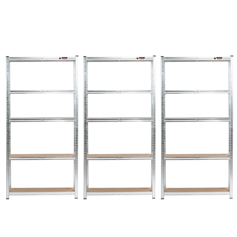 3 Unit Mega Deal | 180x90x30m | 3 x Garage Shelving Units | 3 Colour Options | 1000kg Per Unit | 3000kg Per Set
