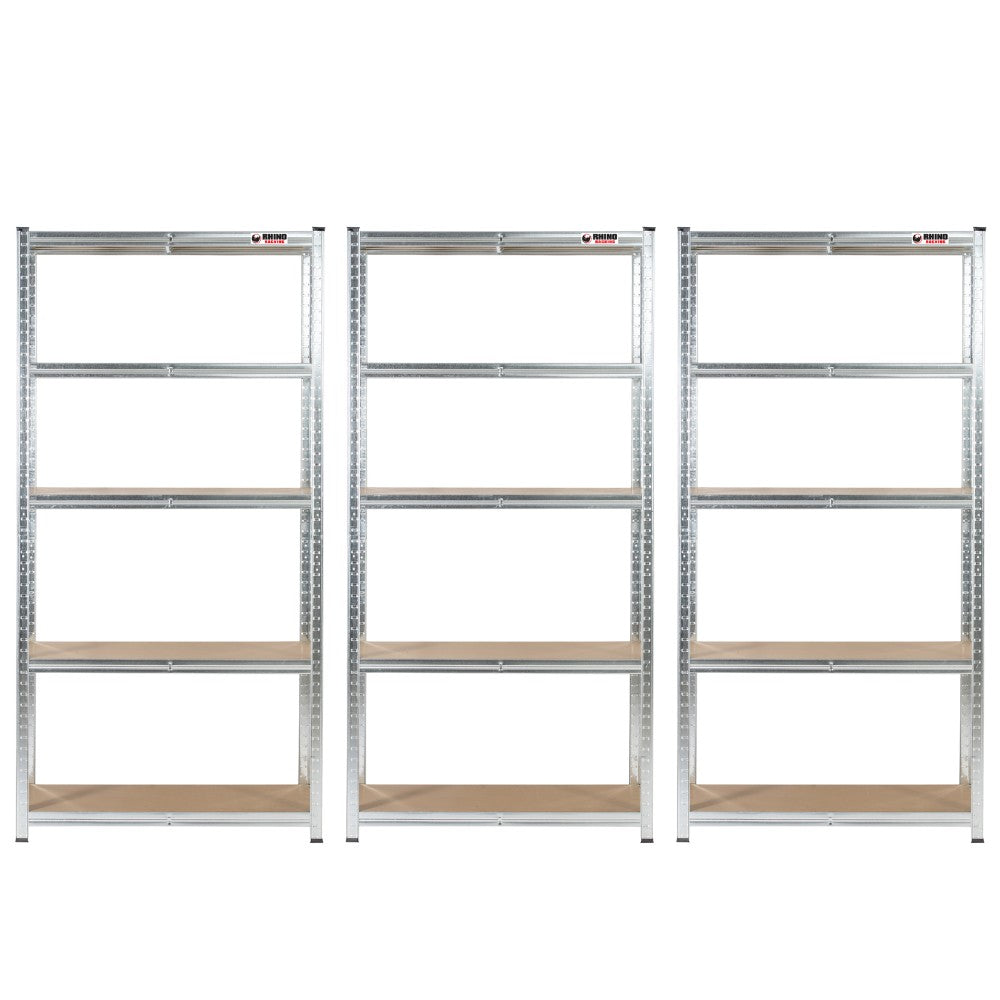 3 Bay Mega Deal | 180x90x45m | 3 x Garage Shelving Units | 3 Colour Options| 1000kg Per Unit | 3000kg Per Set