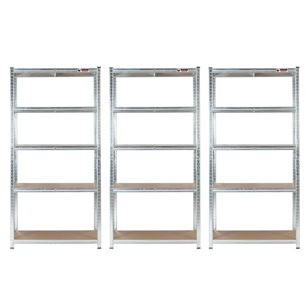 3 Unit Mega Deal | 180x90x60m | 3 x Garage Shelving Units | 3 Colour Options | 1000kg Per Unit | 3000kg Per Set