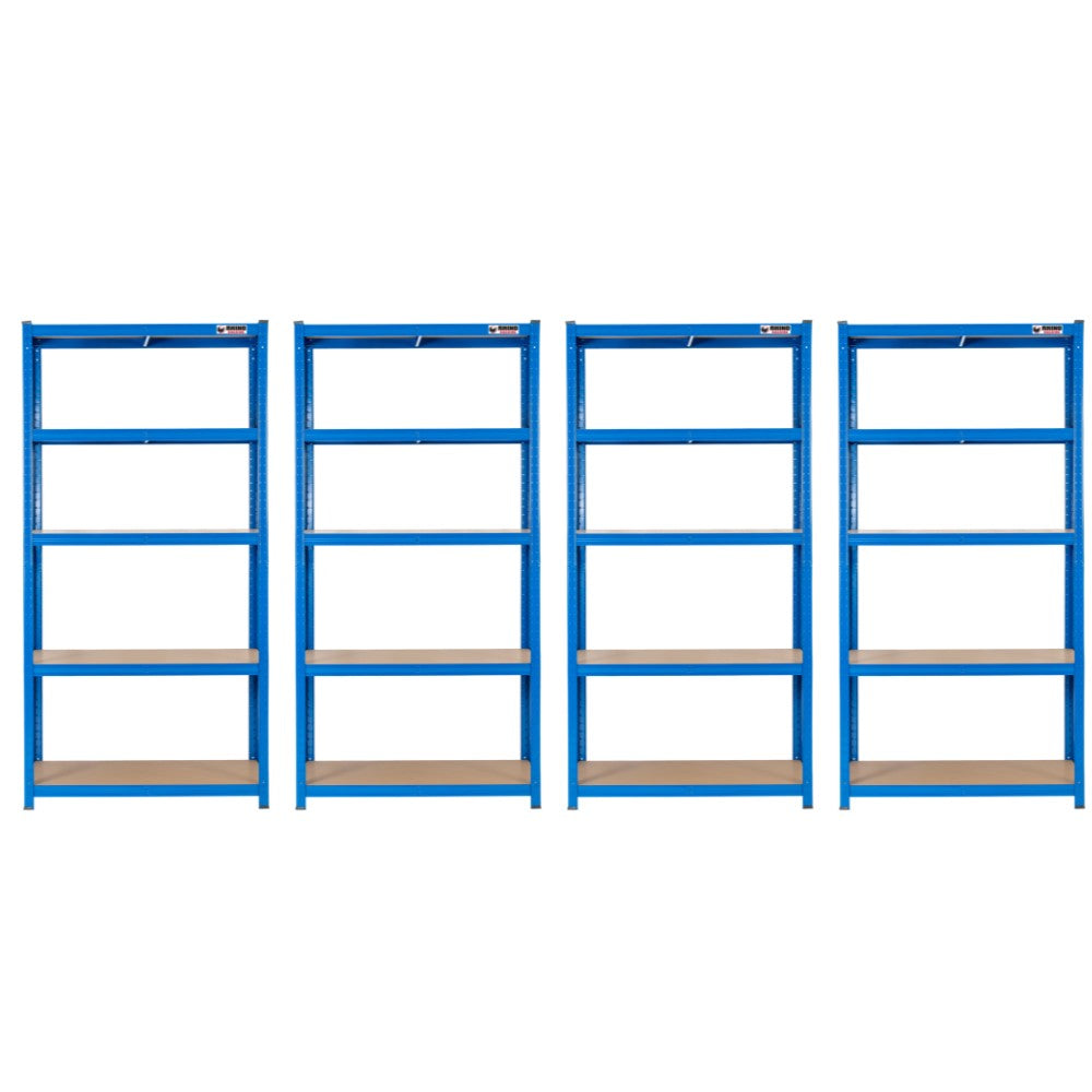 4 Unit Mega Deal | 180x90x60cm | 4 x Garage Shelving Units | 3 Colour Options | 1000kg Per Unit | 4000kg Per Set