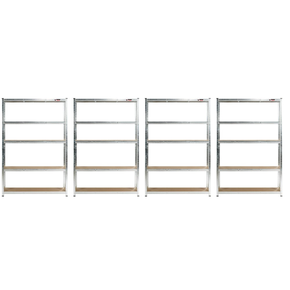 4 Unit Mega Deal | 180x120x40cm | 4 x Garage Shelving Units | 3 Colour Options| 1000kg Per Unit | 4000kg Per Set