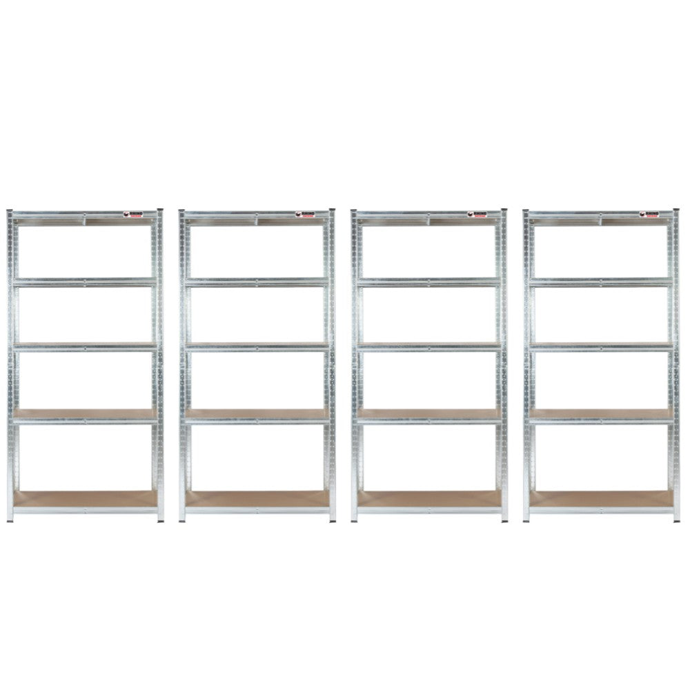 4 Unit Mega Deal | 180x90x60cm | 4 x Garage Shelving Units | 3 Colour Options | 1000kg Per Unit | 4000kg Per Set