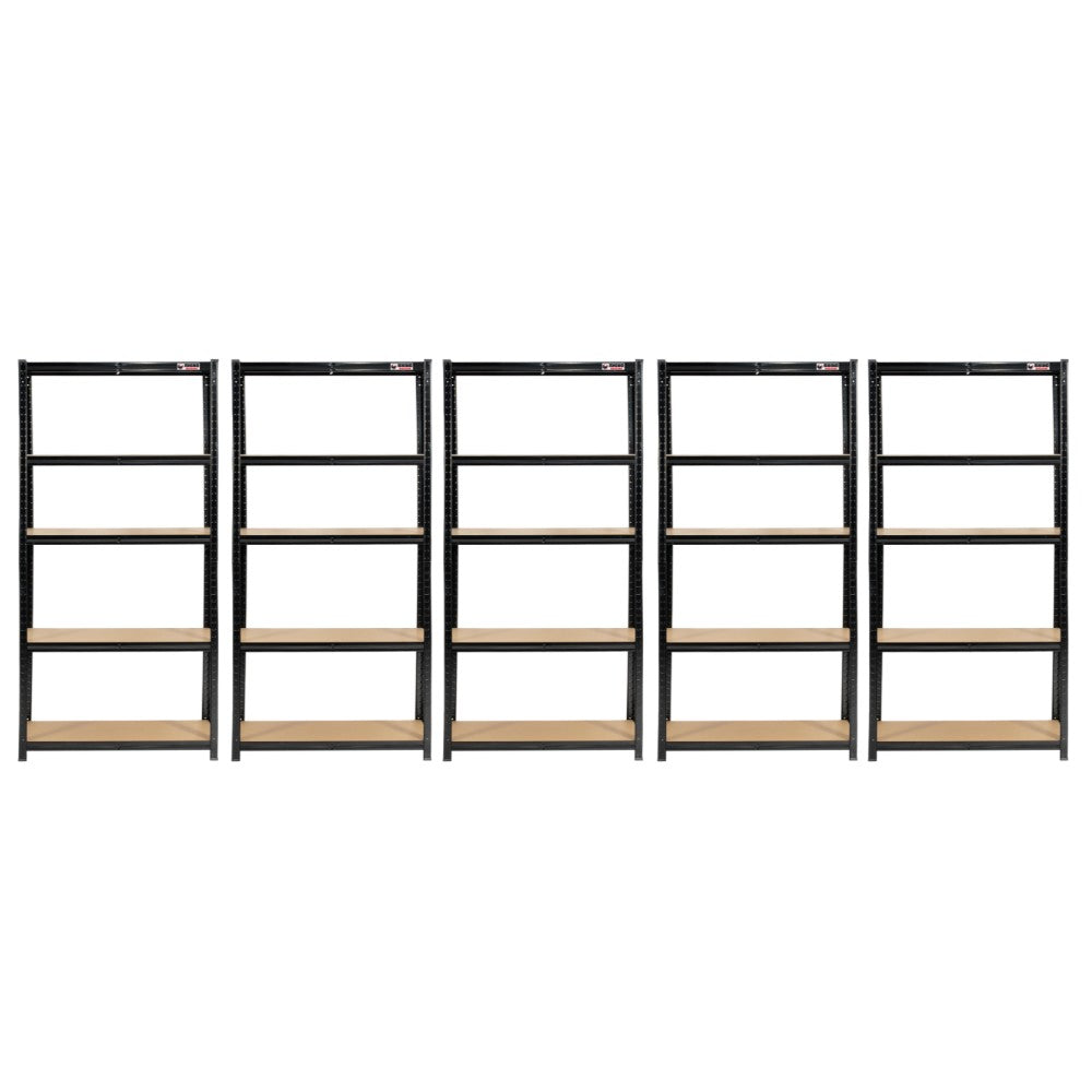5 Unit Mega Deal | 180x90x45cm | 5 x Garage Shelving Units | 3 Colour Options| 1000kg Per Unit | 5000kg Per Set