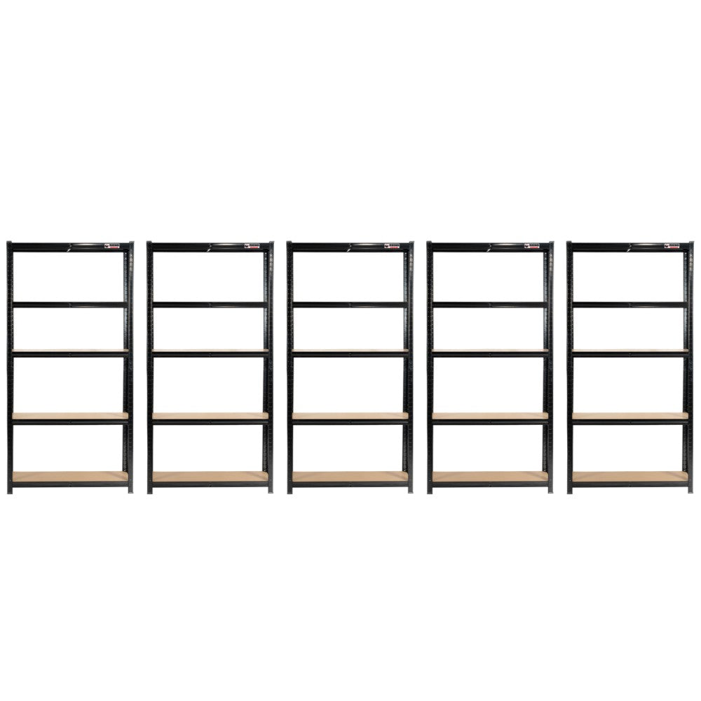 5 Unit Mega Deal | 180x90x40cm | 5 x Garage Shelving Units | 3 Colour Options | 1000kg Per Unit | 5000kg Per Set