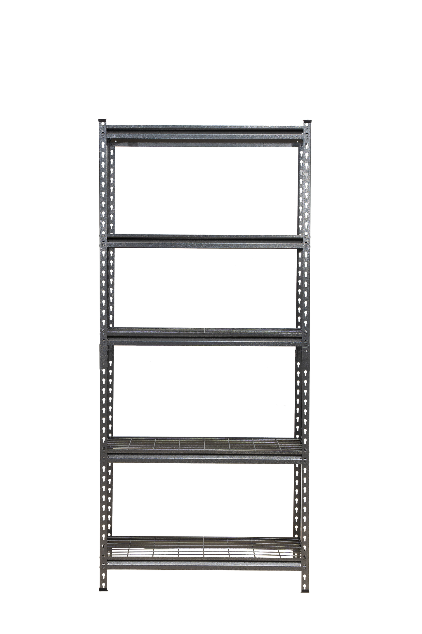 183 x 90 x 30cm | Black | 5 Tier Boltless Wire Shelving Unit | 1000kg load weight
