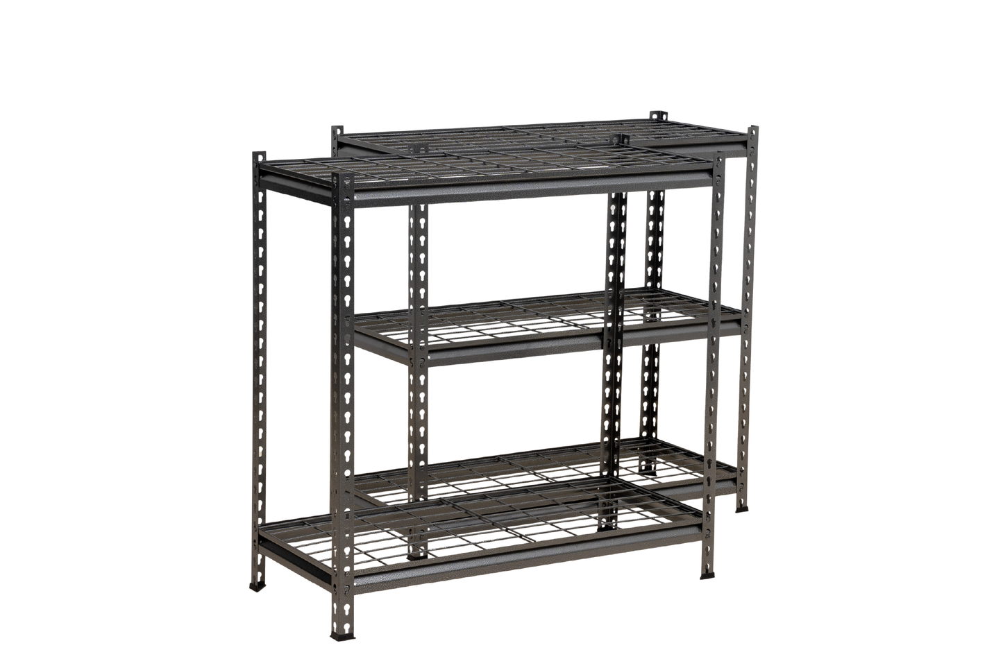 183 x 90 x 30cm | Black | 5 Tier Boltless Wire Shelving Unit | 1000kg load weight