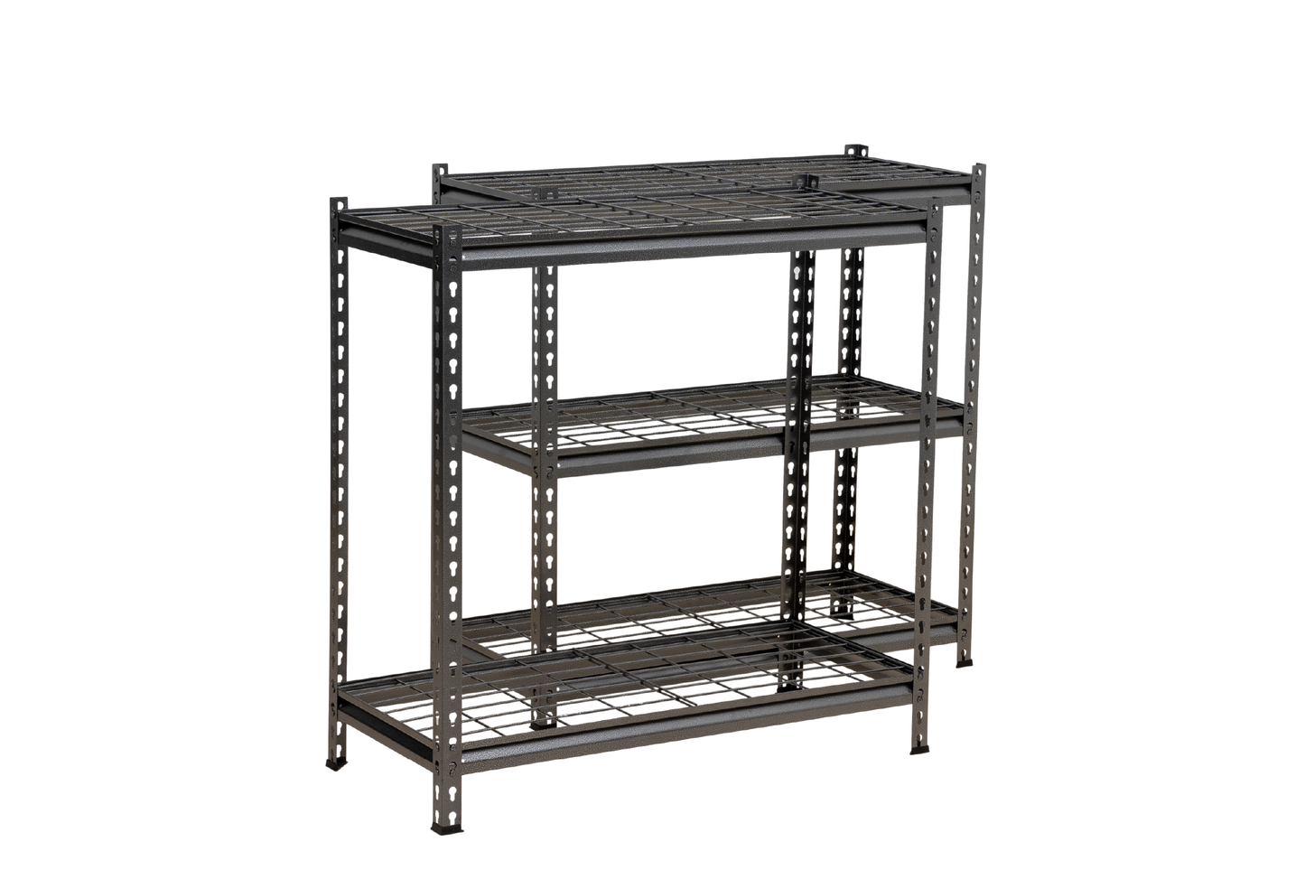 183 x 90 x 40cm | Black | 5 Tier Boltless Wire Shelving Unit | 1000kg load weight