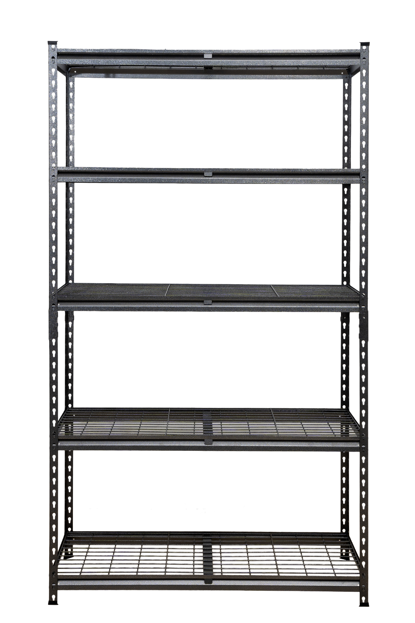 183 x 120 x 60cm | Black | 5 tier Boltless Wire Shelving Unit | 1000kg load weight