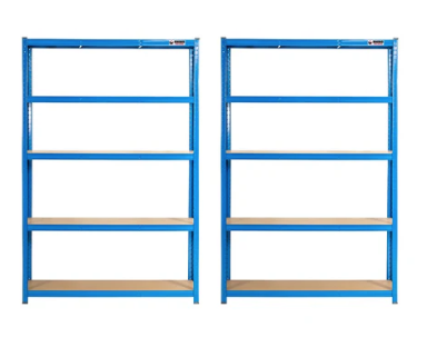 2 Unit Mega Deal | 180x120x45cm | 2 x Heavy Duty Garage Shelving Units | 3 Colour Options| 1000kg Per Unit | 2000kg Per Set