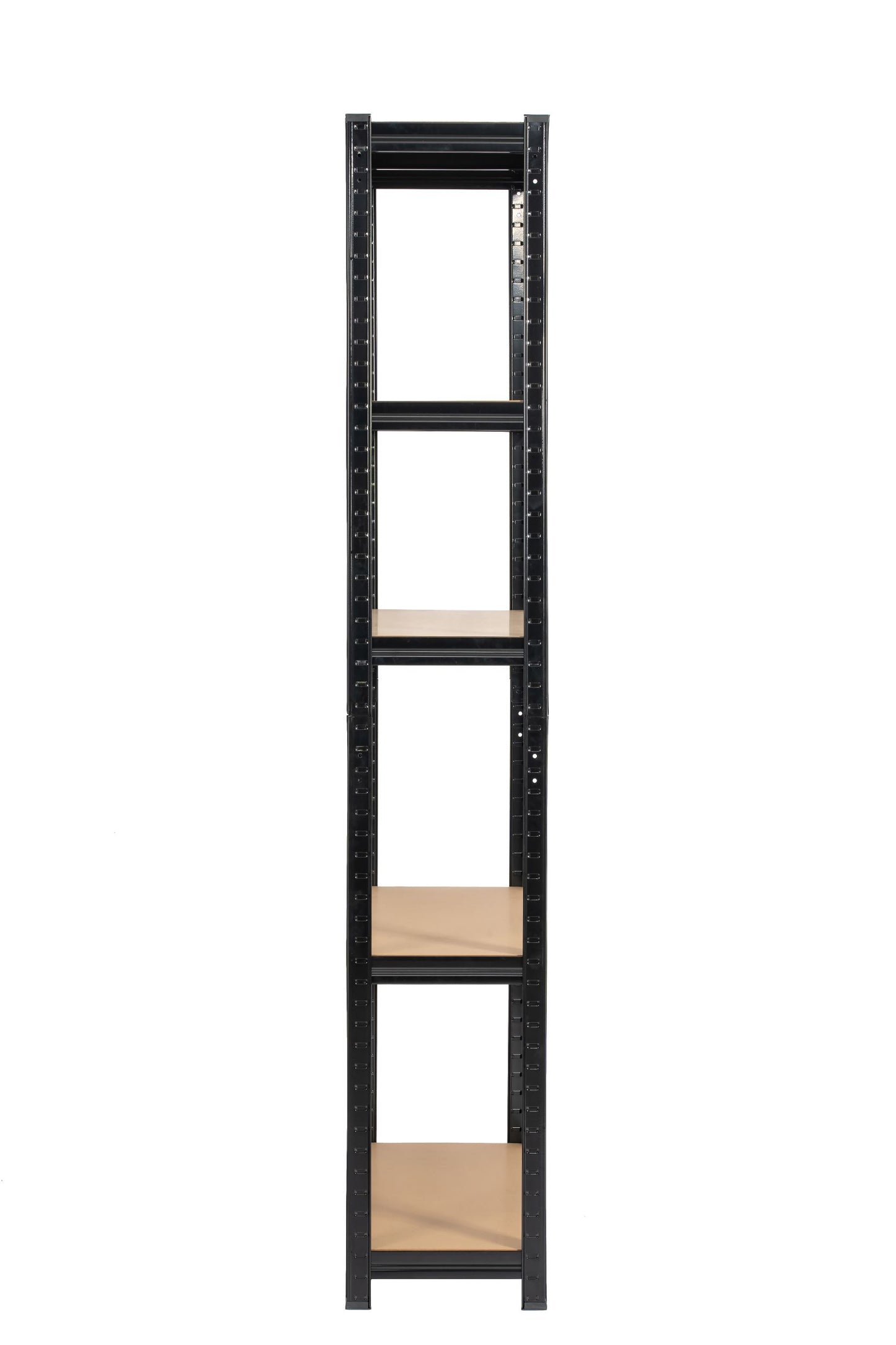 180 x 90 x 30cm | Black | 5 Tier Boltless Heavy Duty Garage Shelving Unit | 1000kg Load Weight