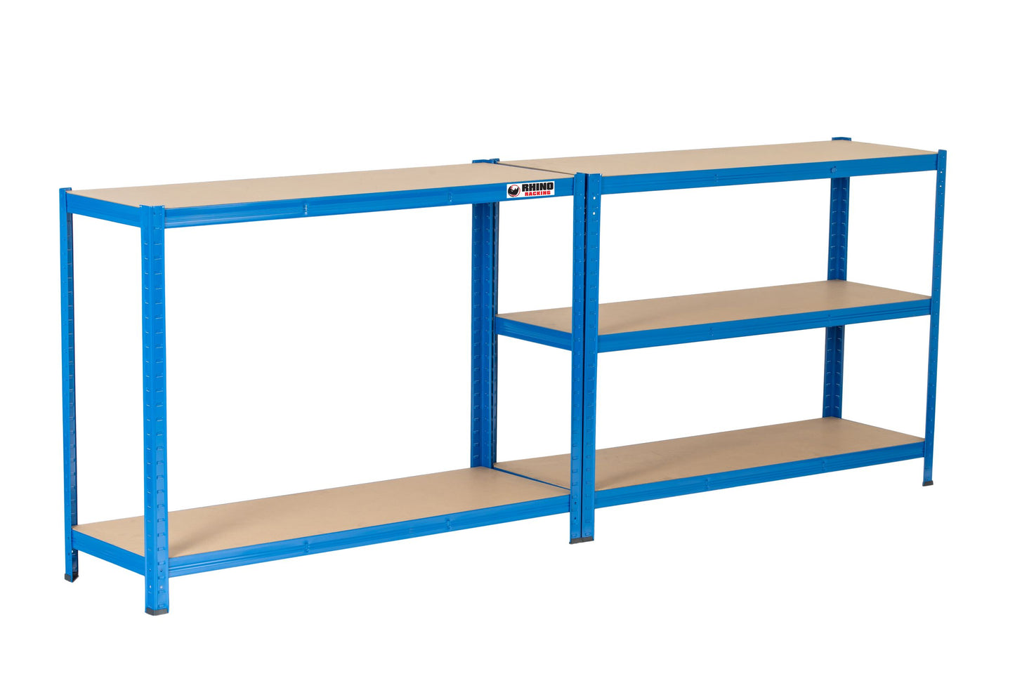 180 x 120 x 40cm | Blue | 5 Tier Boltless Heavy Duty Garage Shelving Unit | 1000kg Load Weight