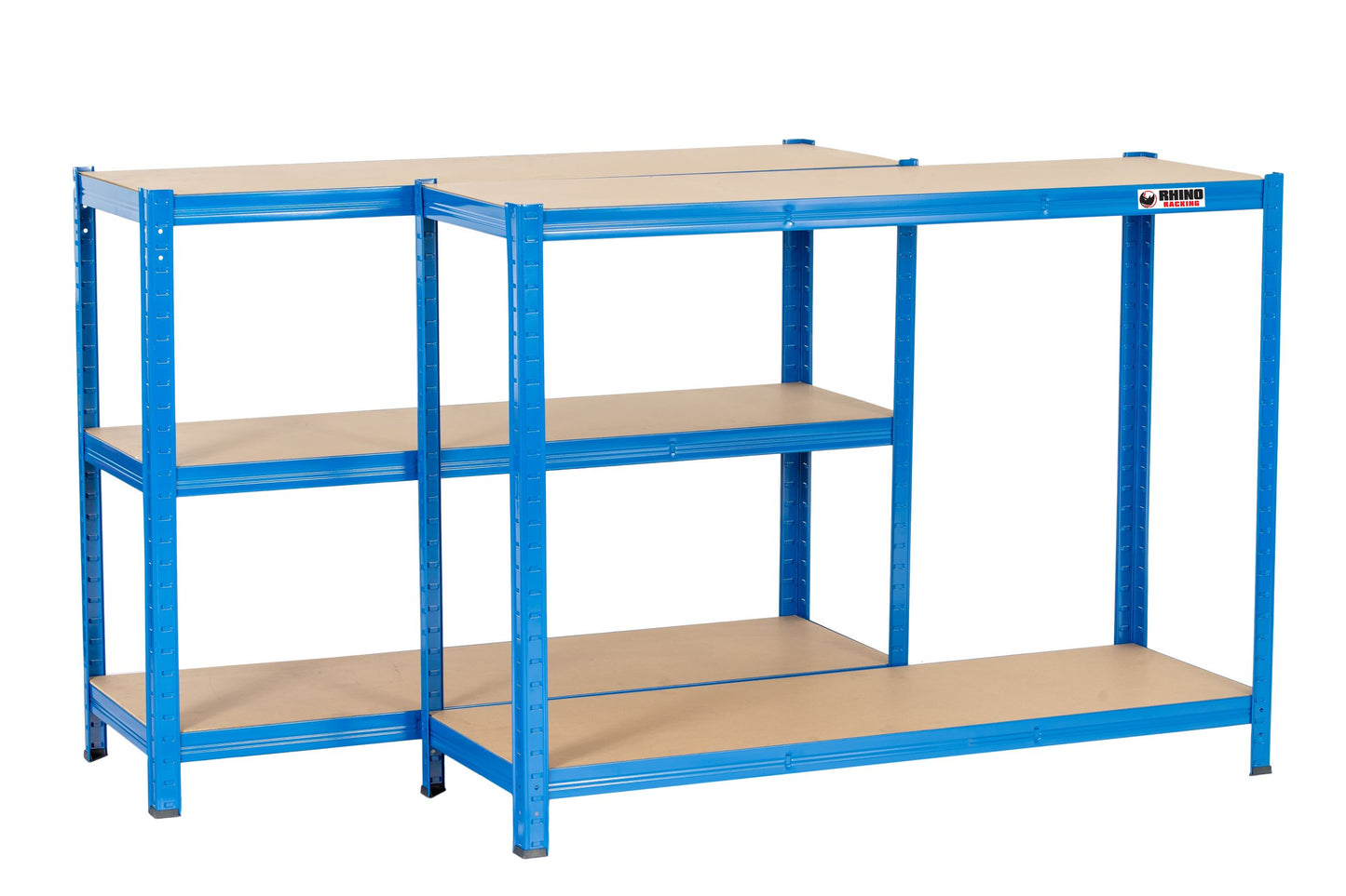 180 x 120 x 40cm | Blue | 5 Tier Boltless Heavy Duty Garage Shelving Unit | 1000kg Load Weight
