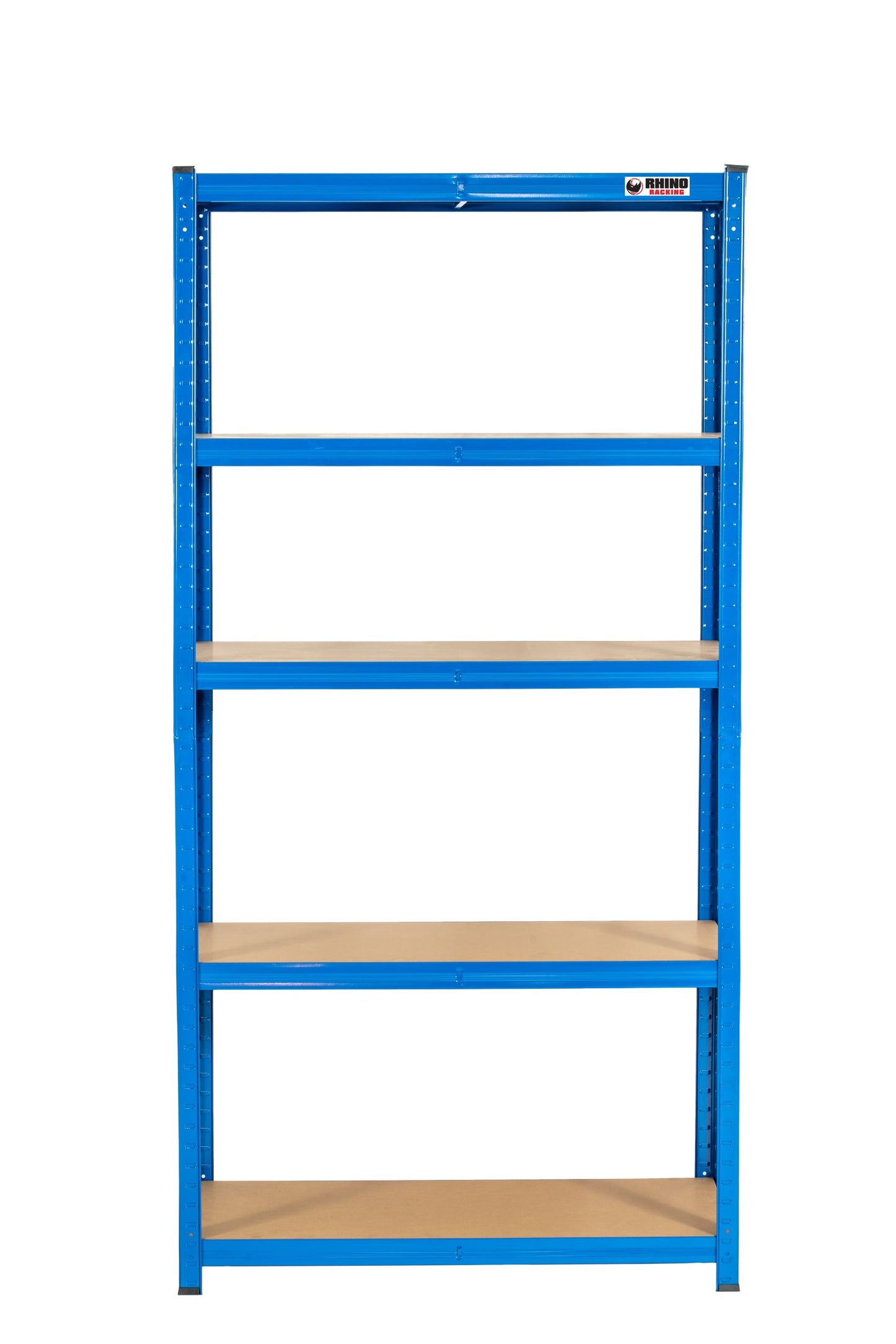 180 x 90 x 45cm | Blue | 5 Tier Boltless Heavy Duty Garage Shelving Unit | 1000kg Load Weight