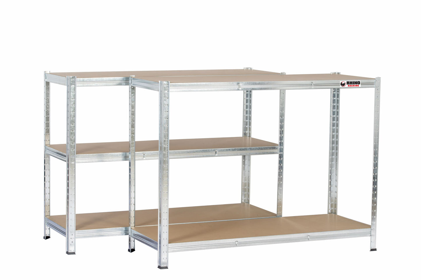 180 x 120 x 45cm | Galvanised | 5 Tier Boltless Heavy Duty Garage Shelving Unit | 1000kg Load Weight