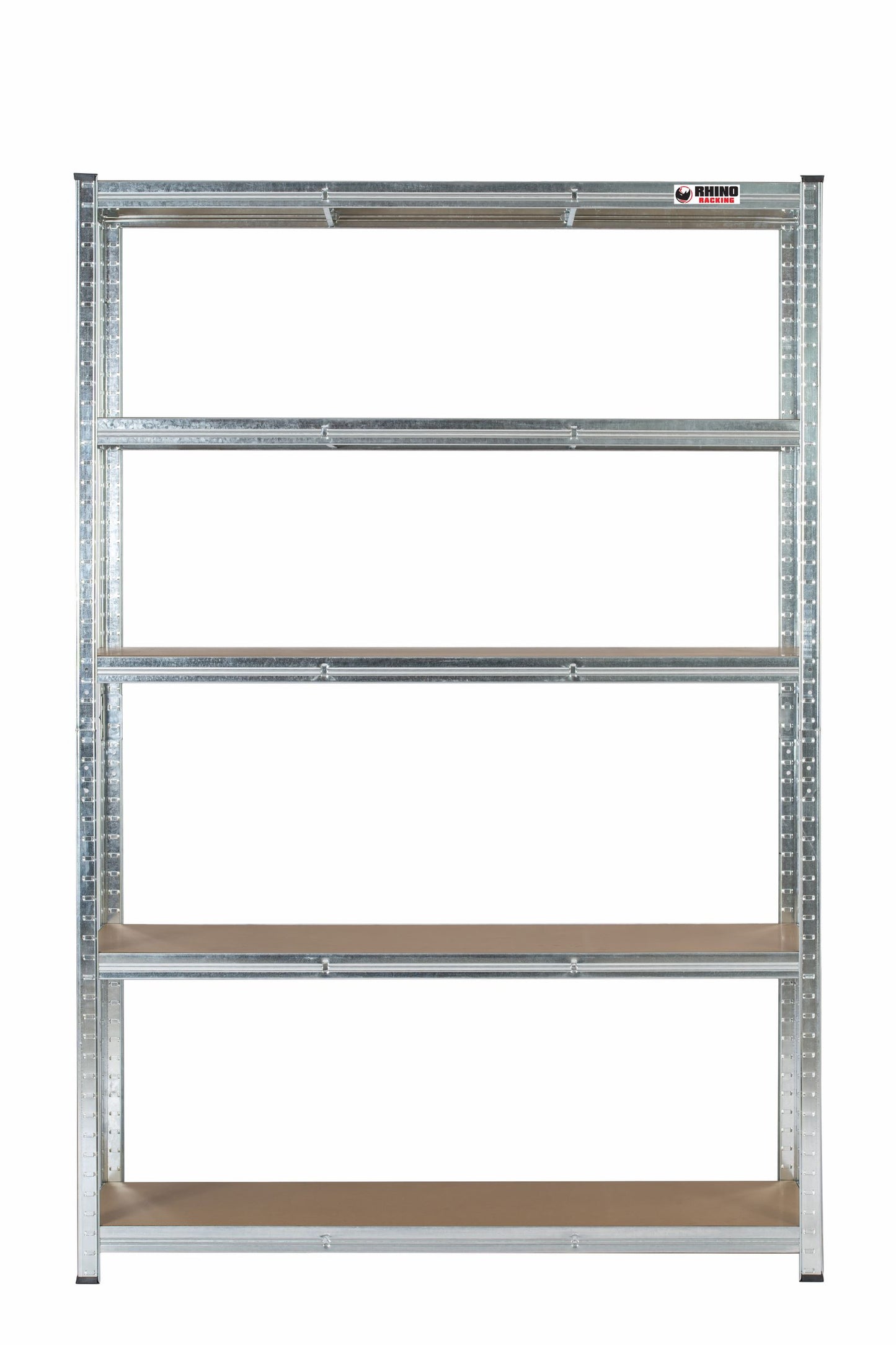 180 x 120 x 45cm | Galvanised | 5 Tier Boltless Heavy Duty Garage Shelving Unit | 1000kg Load Weight
