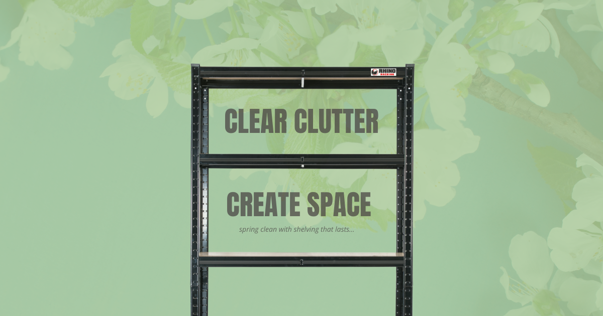 Cleans Racking Clear Clutter, Create Space | Helping you Prepare for Spring Clean ...