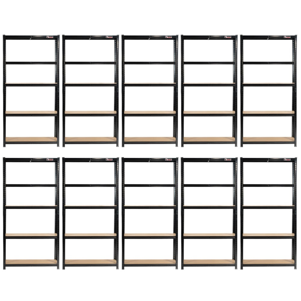 10 Unit Mega Deal | 180x90x40cm | 10 x Garage Shelving Units | 3 Colour Options | 1000kg Load Weight Per Unit | 10,000kg Per Set