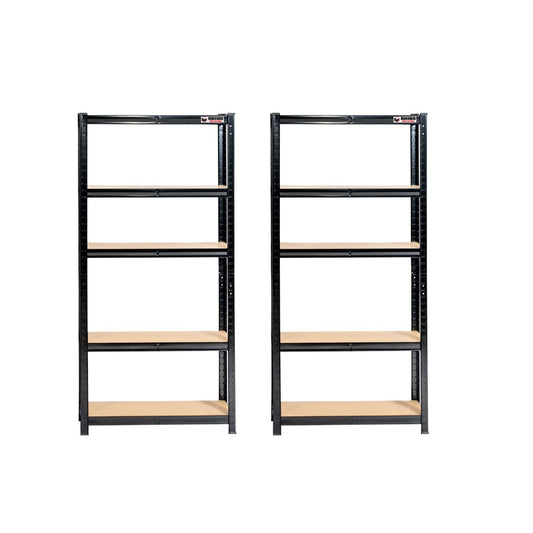 2 Bay Mega Deal | 150x75x30cm | 2 x Garage Shelving Units | 3 Colour Options | 1000kg Per Unit | 2000kg Per Set