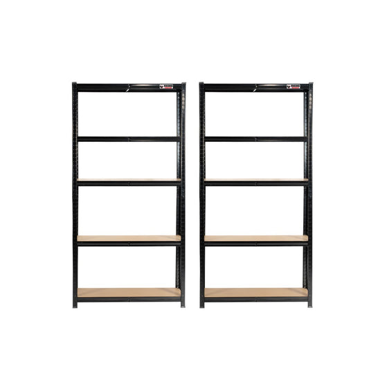 2 Unit Mega Deal | 180x90x40cm | 2 x Heavy Duty Garage Shelving Units | 3 Colour Options | 1000kg Per Unit | 2000kg Per Set