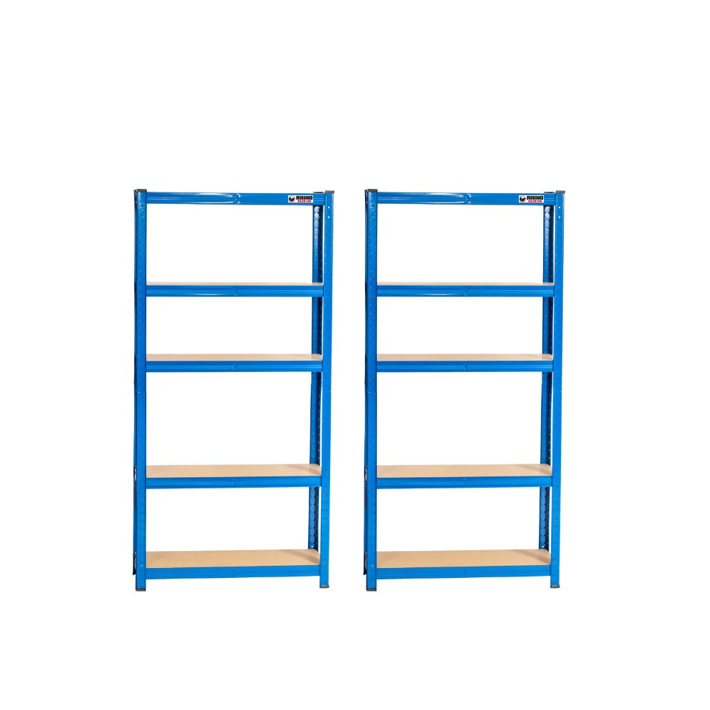 2 Bay Mega Deal | 150x75x30cm | 2 x Garage Shelving Units | 3 Colour Options | 1000kg Per Unit | 2000kg Per Set