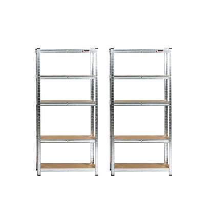 2 Unit Mega Deal | 150x75x30cm | 2 x Garage Shelving Units | 3 Colour Options | 1000kg Per Unit | 2000kg Per Set