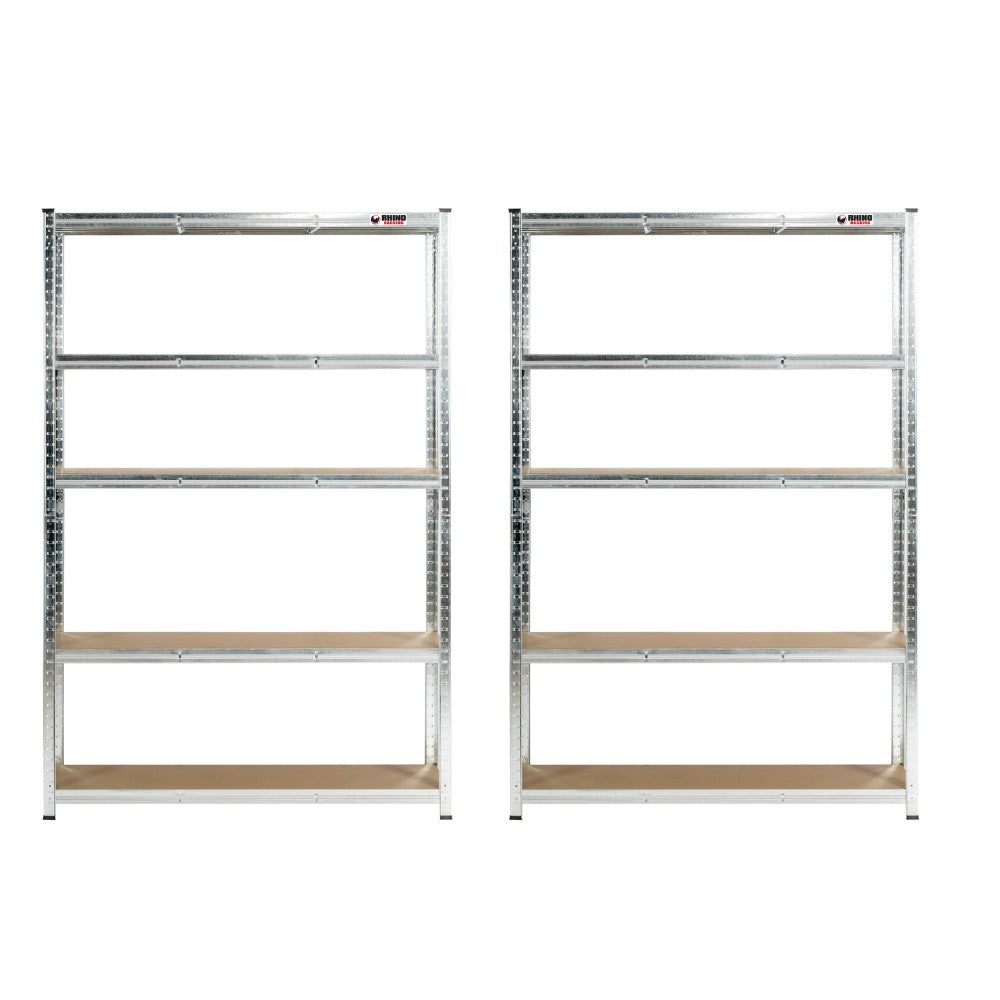2 Unit Mega Deal | 180x120x40cm | 2 x Heavy Duty Garage Shelving Units | 3 Colour Options | 1000kg Per Unit | 2000kg Per Set