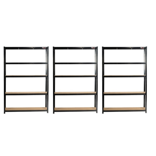 3 Unit Mega Deal | 180x120x40m | 3 x Garage Shelving Units | 3 Colour Options | 1000kg Per Unit | 3000kg Per Set