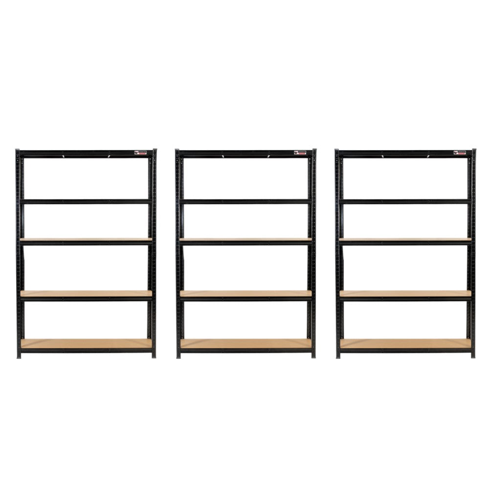 3 Unit Mega Deal | 180x120x45m | 3 x Garage Shelving Units | 3 Colour Options | 1000kg Per Unit | 3000kg Per Set