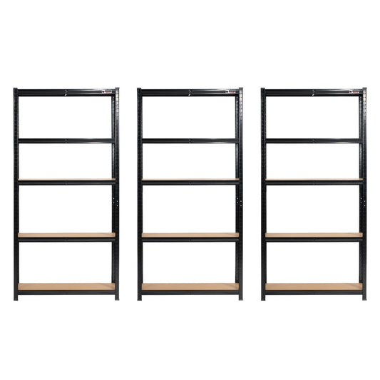 3 Unit Mega Deal | 180x90x30m | 3 x Garage Shelving Units | 3 Colour Options | 1000kg Per Unit | 3000kg Per Set
