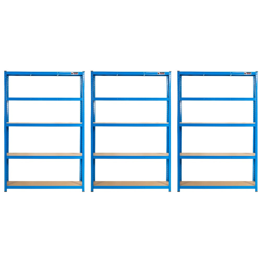 3 Unit Mega Deal | 180x120x40m | 3 x Garage Shelving Units | 3 Colour Options | 1000kg Per Unit | 3000kg Per Set