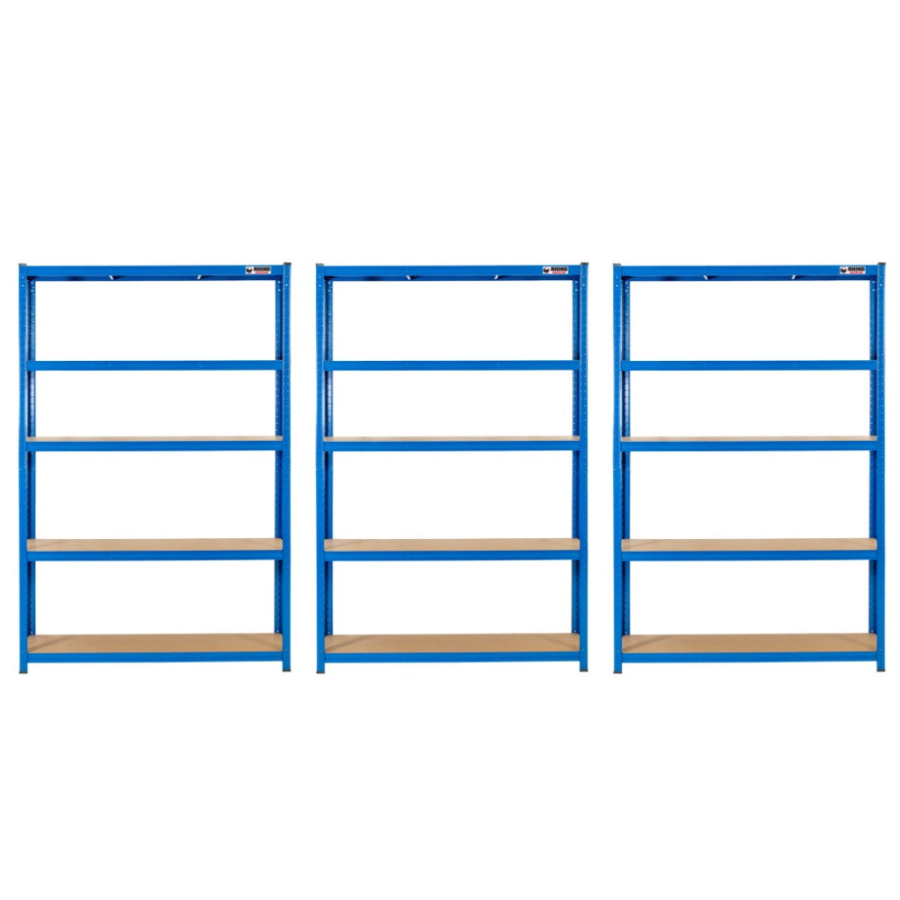 3 Unit Mega Deal | 180x120x45m | 3 x Garage Shelving Units | 3 Colour Options | 1000kg Per Unit | 3000kg Per Set