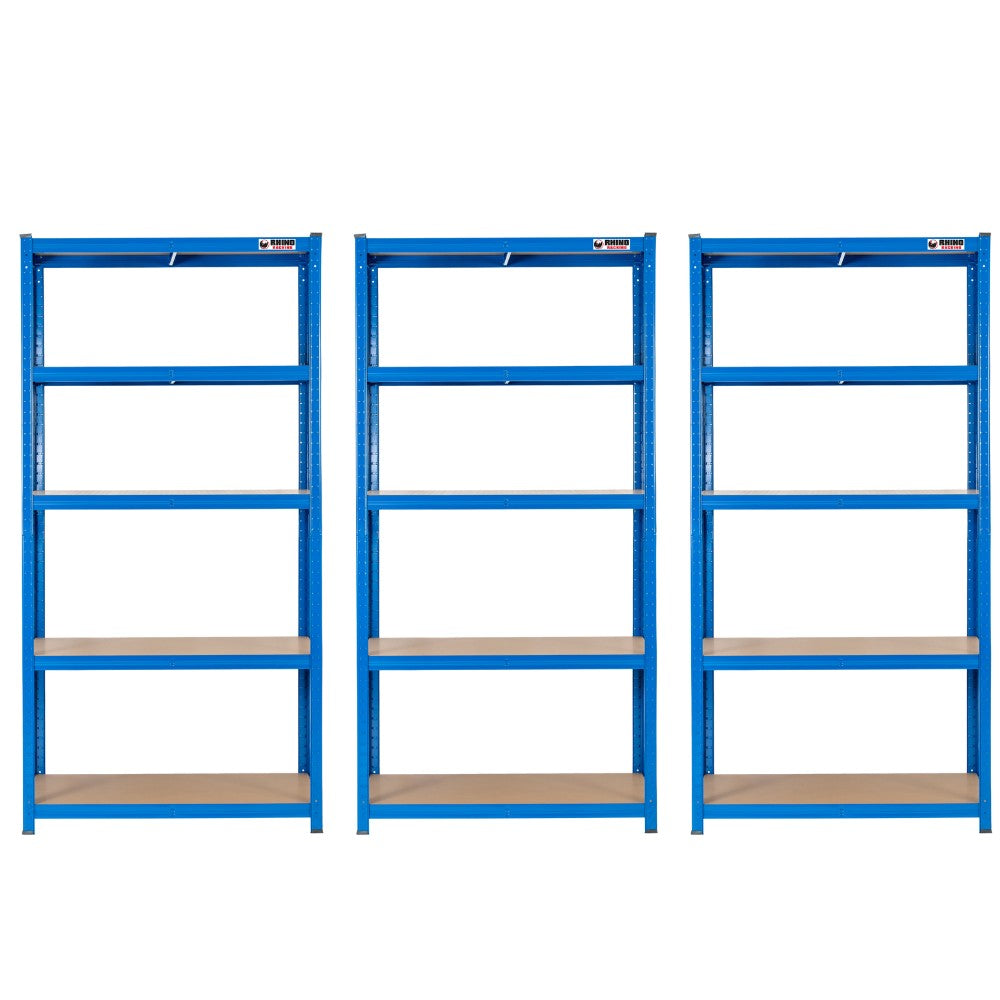 3 Unit Mega Deal | 180x90x60m | 3 x Garage Shelving Units | 3 Colour Options | 1000kg Per Unit | 3000kg Per Set