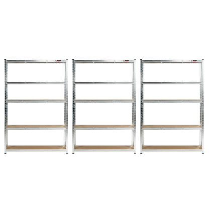 3 Unit Mega Deal | 180x120x40m | 3 x Garage Shelving Units | 3 Colour Options | 1000kg Per Unit | 3000kg Per Set