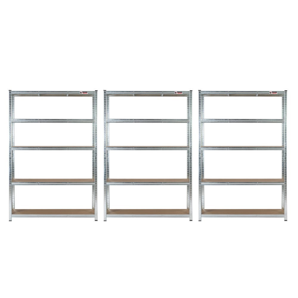 3 Unit Mega Deal | 180x120x45m | 3 x Garage Shelving Units | 3 Colour Options | 1000kg Per Unit | 3000kg Per Set
