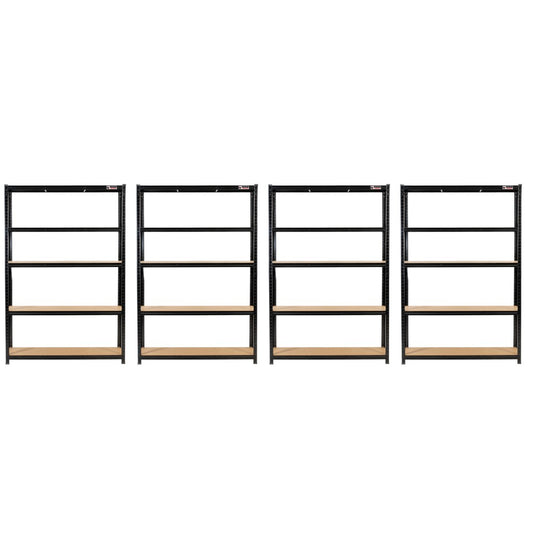 4 Unit Mega Deal | 180x120x45cm | 4 x Garage Shelving Units | 3 Colour Options | 1000kg Per Unit | 4000kg Per Set