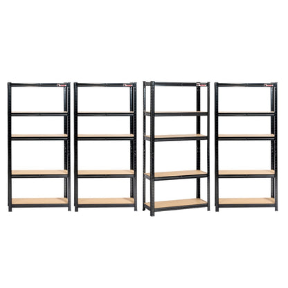 4 Unit Mega Deal | 150x75x30cm | 4 x Garage Shelving Units | 3 Colour Options | 1000kg Per Unit | 4000kg Per Set