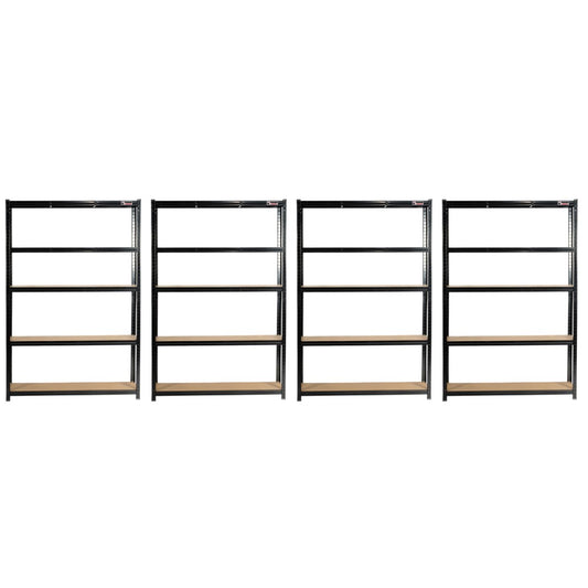4 Unit Mega Deal | 180x120x40cm | 4 x Garage Shelving Units | 3 Colour Options| 1000kg Per Unit | 4000kg Per Set