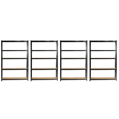 4 Unit Mega Deal | 180x120x40cm | 4 x Garage Shelving Units | 3 Colour Options| 1000kg Per Unit | 4000kg Per Set