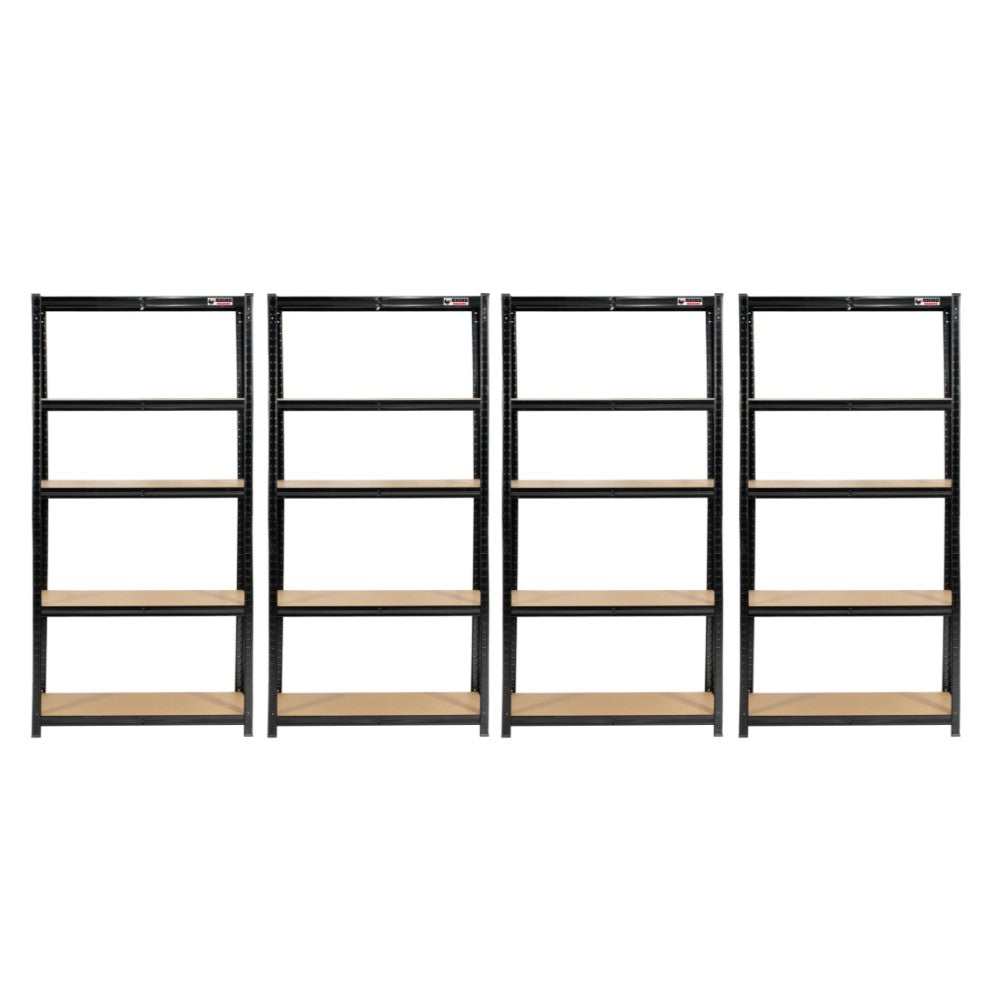 4 Unit Mega Deal | 180x90x45cm | 4 x Garage Shelving Units | 3 Colour Options| 1000kg Per Unit | 4000kg Per Set