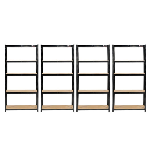 4 Unit Mega Deal | 180x90x45cm | 4 x Garage Shelving Units | 3 Colour Options| 1000kg Per Unit | 4000kg Per Set