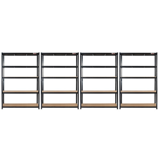 4 Unit Mega Deal | 180x120x60cm | 4 x Garage Shelving Units | 3 Colour Options | 1000kg Per Unit | 4000kg Per Set